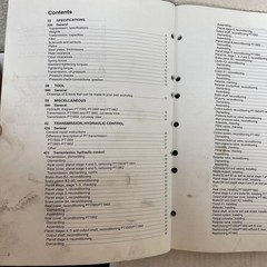 VOLVO PT1560 PT1860 PT1863 TRANSMISSION SERVICE REPAIR OVERHAUL MANUAL BOOK