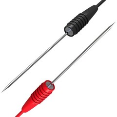 Cleqee Wire Piercing Probe Test Lead Attachment Ultra Fine Needle Automotive Ele