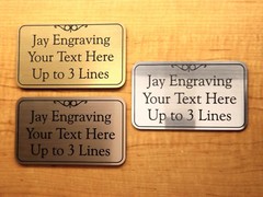 Custom Engraved 3″x5″ Office Suite Wall or Door Sign  Plaque Plate Placard