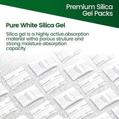 【0.5Gram 400 Packages】Ink-Free Silica Gel Desiccant