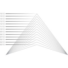 GVPTR76X1602SF Triangle Surface Mount PVC Gable Vent, 76″W x 15.875″H, Factor…