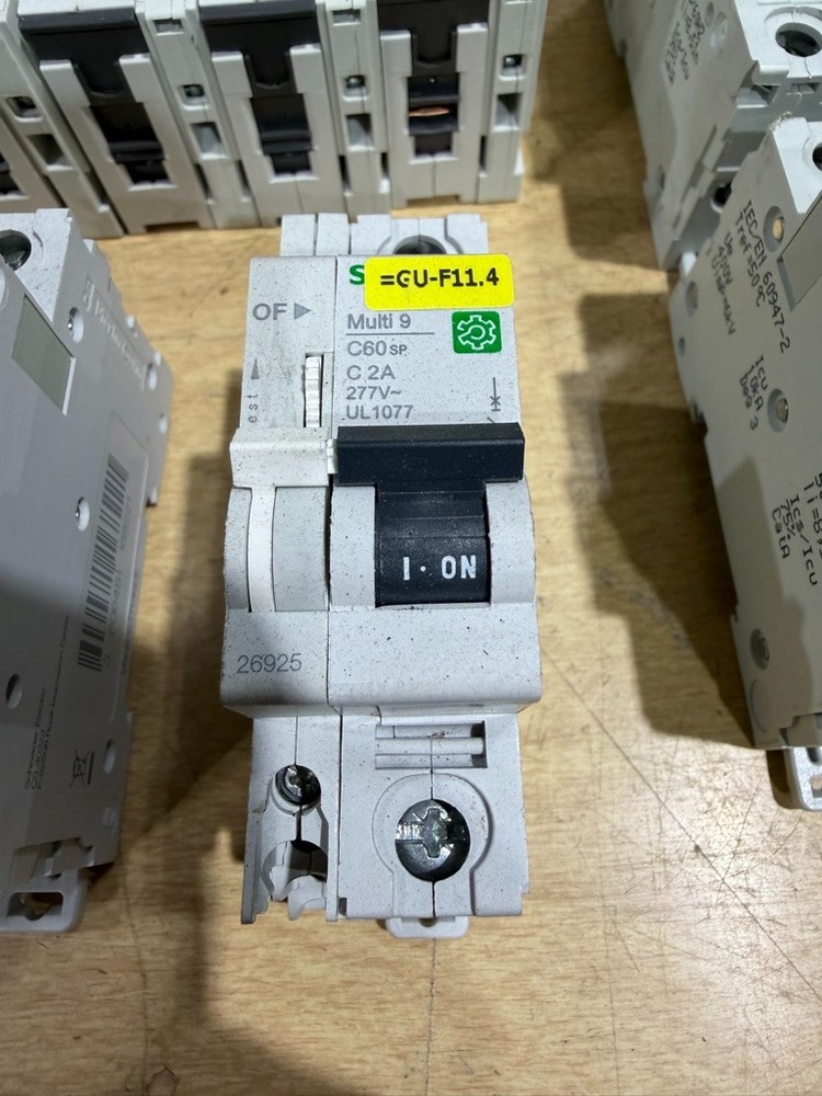 Schneider Electric C60SP C2A Circuit Breaker, 480Y/277V 2A LA7