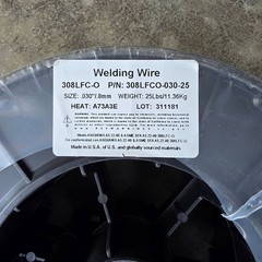 New – Blue Demon Welding Wire 308LFC-O X .030 X 25lbs spool