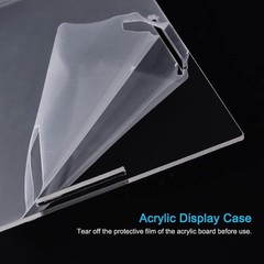 Clear Acrylic Display Case for Mini Funko Pop Figures with Light, 2 Layer Sto…