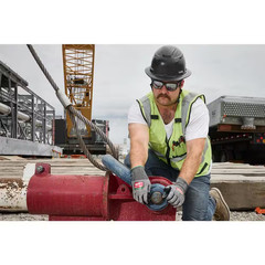 Brown Full Frame Anti-Scratch Safety Glasses with Removable Side Shields