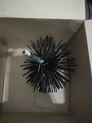 Round Poly Chimney Brush,No 33140, Meeco Mfg Co -size 6