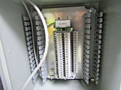 ✌ NEW ELECTRICAL ENCLOSURE 10X8X6 W/ TERMINALS & BACK-PLATE WEATHER TIGHT