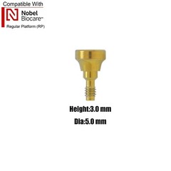 US Nobel Active Dental Regular Platform RP Healing Abutments & Cap Closure Screw