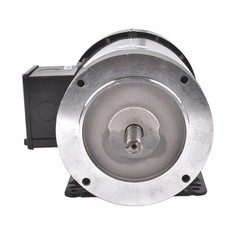 3 Phase AC Motor 1HP 3450 RPM 3PH, 208-230V/460V, 56C/TEFC, WITH BASE, 60 HZ New