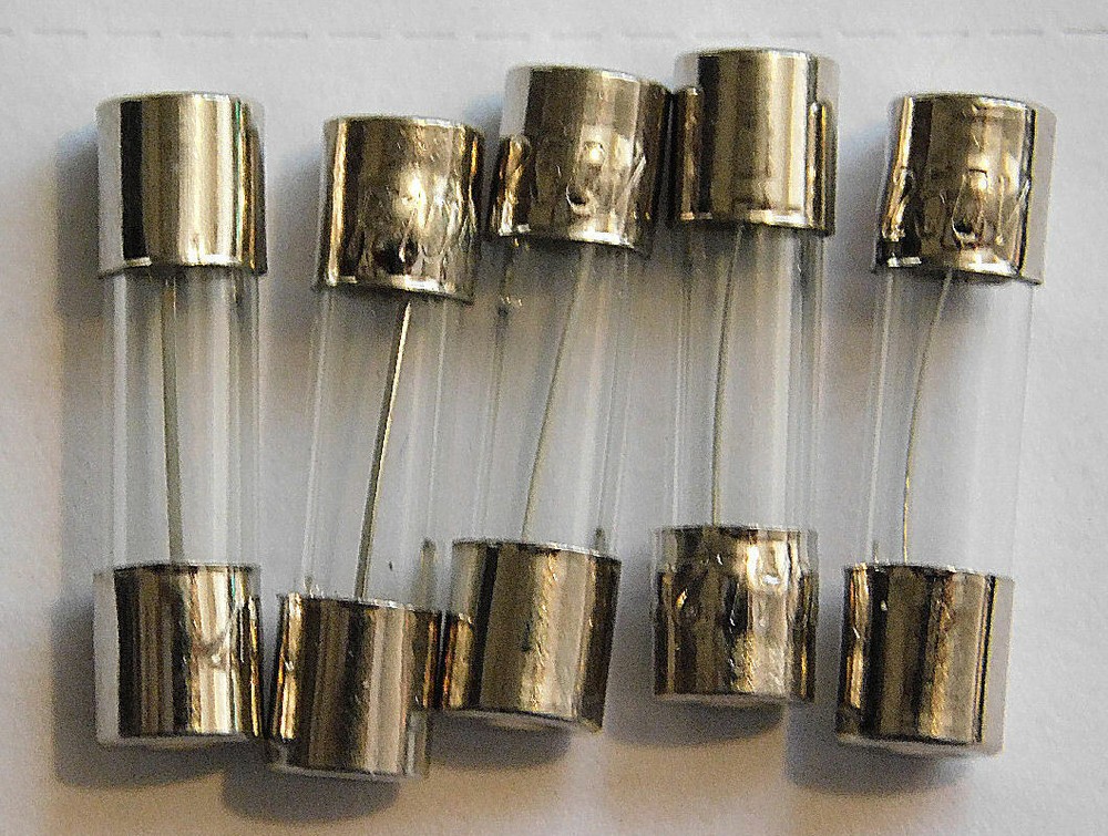 (5) 3A F3AL250V 5X20mm (3/16″ x 3/4″) FAST BLOW Glass Fuses ~ Fast USA Shipping