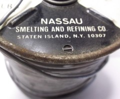 Nassau Pedigreed Pure Water White Rosin Core Spec 7076 Solder