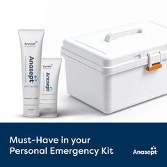 Anasept Antimicrobial Skin & Wound Gel 3 oz. Tube