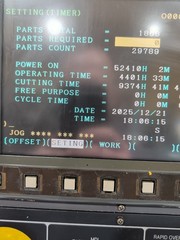 Doosan Machining Center DMV3016L FANUC OI-MC Great Shape
