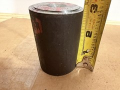 One Piece 4140 Hot Rolled Steel Bar Round Stock Heat Treated 2” OD x ~2 3/4”