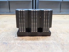 Set of 3 SMW AUTOBLOK GST 260 quick change monoblock stepped steel hard jaws