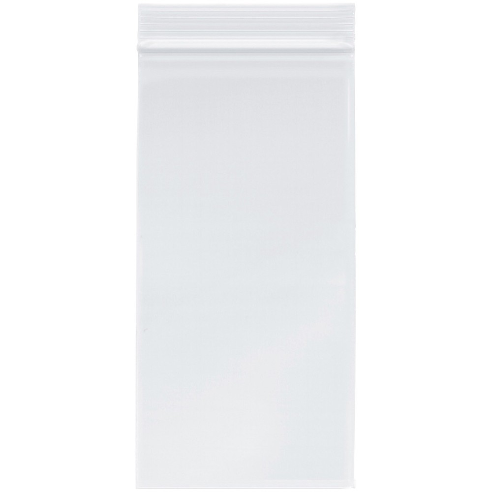 Plymor 4″ x 8″, 4 Mil Heavy Duty Zipper Reclosable Plastic Bags