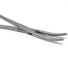 Kelly Hemostat Locking Forceps 5.5″ Curved Surgical Veterinary Instrument Gold