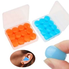 7 pairs Ear Plugs for Sleeping Noise Cancelling, Reusable Silicone Soft Moldable