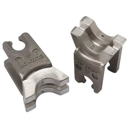 Burndy Wbg Type W Crimping Die, Length (In.): .75