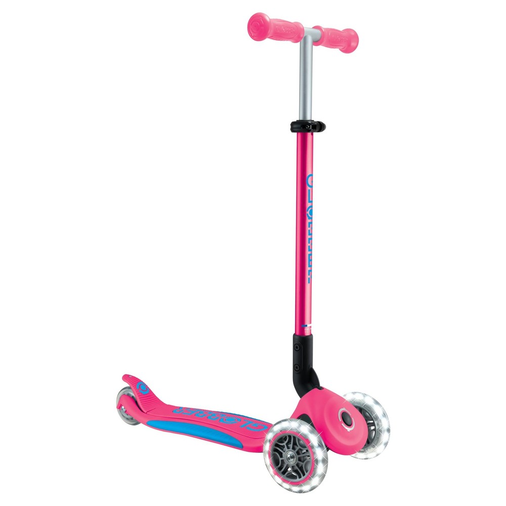 Primo Foldable Plus Lights Scooter – Kick Scooter Kids Ages 3 and Up Scooter 120…