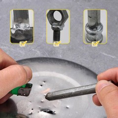 6PC Low Temperature Easy Melt Aluminum Silver Welding Rods Cored Wire Rod Solder