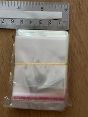 200 Self-sealing Cellophane Bag 7cm X 5cm