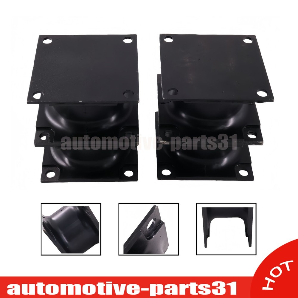 4X For Stanley Hydraulic Vibratory Plate Compactor Rubber Isolator Shock Mount