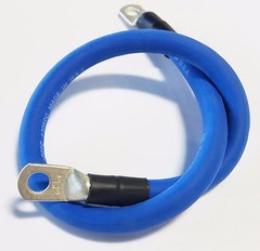 1/0 AWG 0 Gauge Copper Battery Cable, Car, Truck, RV, Solar – Custom Made 6″