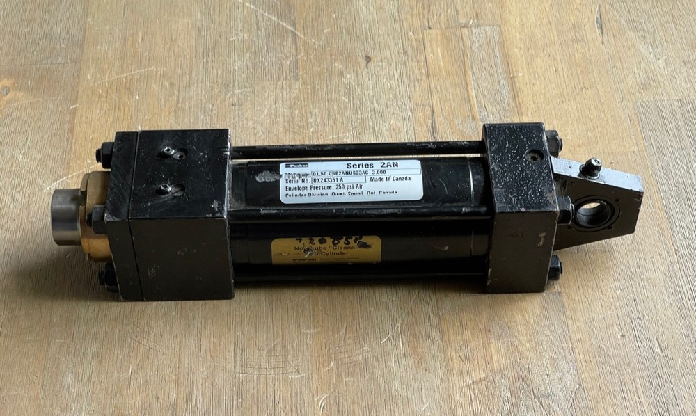 PARKER SERIES 2AN 01.50 CSB2ANUS23AC 3.00 PNEUMATIC CYLINDER 250PSI