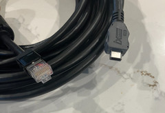 Motorola WatchGuard WGP02849-F 10-Pin RJ50 MDC WiFi Cable 25ft M500 4RE