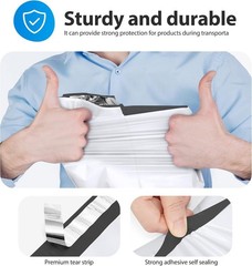 100 Waterproof Shipping Bags 14.5×19” for Small Business Appeal