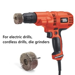 2x1x1/4″ Flap Wheel Sander for Drill Mounted Sanding Grinding 40 60 80 120 Grit