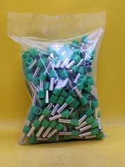Lot of 250 – PHOENIX CONTACT FERRULE Green 6 AWG 12mm (0.47 in) [RC 11-3]