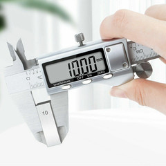 6″ Stainless Steel Digital Caliper Vernier Micrometer Measuring Ruler No Battery