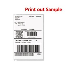 4 Rolls 220 Thermal Shipping Labels 4×6 Compatible 1744907 DYMO 4XL Labelwriter