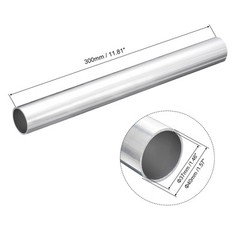 40mm OD 37mm Inner Dia 300mm Length 6063 Aluminum Tube for DIY