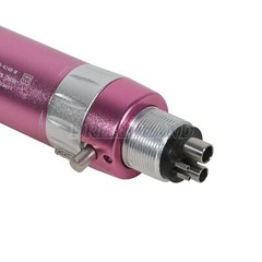 Dental E-TYPE 4 holes air motor slow low speed Handpiece Fit NSK style pink USA