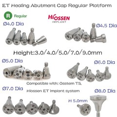 US Healing Abutment Cap Analog Cover Screw Regular Mini Platform For Oss Hiossen