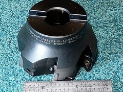 Stellram 2.50″ Face Mill Cutter 90° C7690VA12-A2.50Z06R W/New Walter ADMT WKP25S