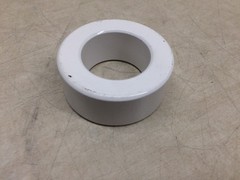 X1 Large Ferrite Bead White 1 3/8in Inside 2 1/2in Outside 1/2in Thick 1in Wide