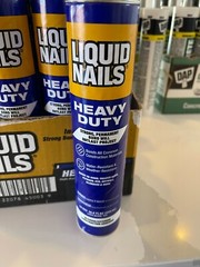 5 QTY Liquid Nails Heavy Duty Interior Exterior Construction Adhesive Caulk LN90