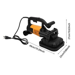 4Head Concrete Grinder Floor Wall Polisher Edge Grinding Polishing Machine 3800W