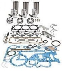 For Case IH ENGINE OVERHAUL KIT 165004 3 Cyl. DIESEL 1190 1194