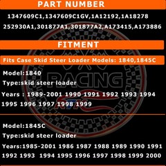 Skid Steer Loader 3 Row Radiator Fits Case 1840 1845C # 1347609C1 1A12192