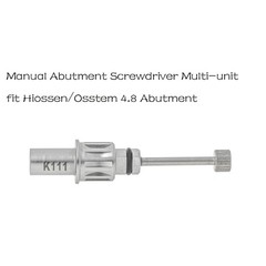 Titanium Dental Multi-Unit Straight Abutment 4.8 Fit Hiossen Osstem Mini/Regular