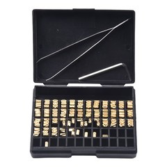 Coding Machine Word Grain Copper Letters Thermal Ribbon Printing Font 120pcs