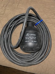 60ft Roto-Float Direct Acting Float Switch Type S 250 V, 125 VA, 120 VAC