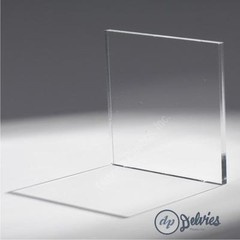 1 Sheet 1/8″ Clear Cast Acrylic Plexiglass 24″ x 24″