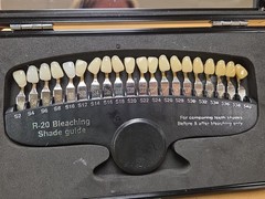R-20 Bleaching Shade Guide Professional Teeth Whitening Shade Guide