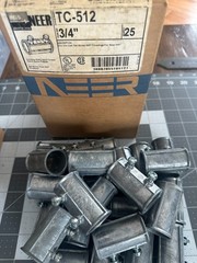 NOS 53-PACK LOT NEER TC-512 Set scew EMT Fitting connector Conduit 3/4″ coupling